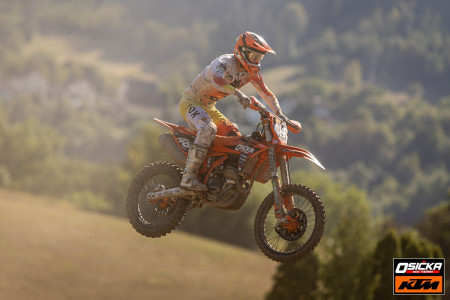 Tisková zpráva: Václav Janout v Gaildorfu vybojoval svůj nejlepší výsledek v ADAC MX Youngster Cupu. Z hardpacku veze sedmé místo